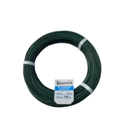 Ferramenta Per Esterno|Filo di ferro zincato rivestito pvc verde ø 3,0 mm. 100 mt.