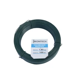 Ferramenta Per Esterno|Filo di ferro zincato rivestito pvc verde ø 1,8 mm. 100 mt.