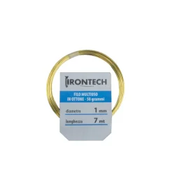 Ferramenta Per Esterno- Filo di ottone cotto ø 1,0 mm. 7 mt.