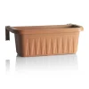 Online Fioriera da balcone "rondine" terracotta 50 cm Coltivazione E Cura