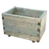 Clearance Fioriera da giardino in legno con perno montata 60x40x40 cm Coltivazione E Cura