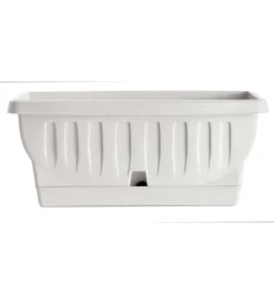 Outlet Fioriera natura cm 40 bianco Coltivazione E Cura