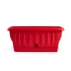 Bama Coltivazione E Cura|Fioriera natura cm 40 rosso corallo