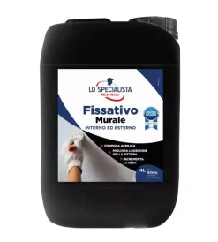 Fondi E Fissativi|Fissativo murale 4 lt. incolore