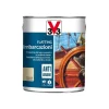 Flatting E Vernici Legno-V33 Flatting per imbarcazioni, colore brillante ambrato - 2,5 litri