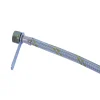 Accessori Gas- Flessibile gpl, 2 dadi con maniglia anti torsione - 50 cm.