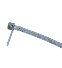 Accessori Gas- Flessibile gpl, 2 dadi con maniglia anti torsione - 50 cm.