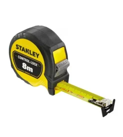 Outlet Flessometro "control lock" magnetico, 8 m x 25 mm. Strumenti Di Misurazione