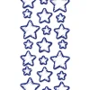 Decorazione Pareti- Foam s glow stars - decoro crearreda.