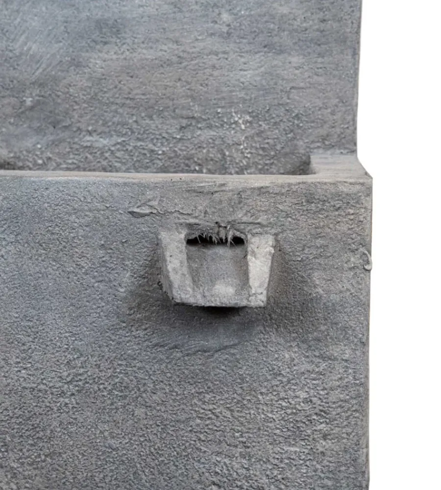 Fontane, Decorazioni E Pavimentazioni|Fontana da esterno a due vasche con portavaso e pompetta per ricircolo acqua 42x40x70 cm