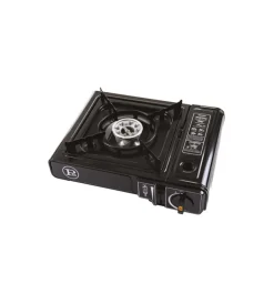 Campeggio|Fornello a gas "cook 150" nero 1 bruciatore