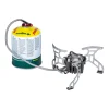 Brunner Campeggio|Fornello da campeggio a gas "flamina ultracompact l" in acciaio ø18x9,5 cm