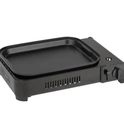 Best Fornello da campeggio a gas "devil megagrill" in metallo con grill unico 46x34,5x10 cm Campeggio
