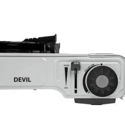 Campeggio-Brunner Fornello da campeggio a gas "devil" in acciaio inox 1 fuoco 37,2x28,6x12,5 cm