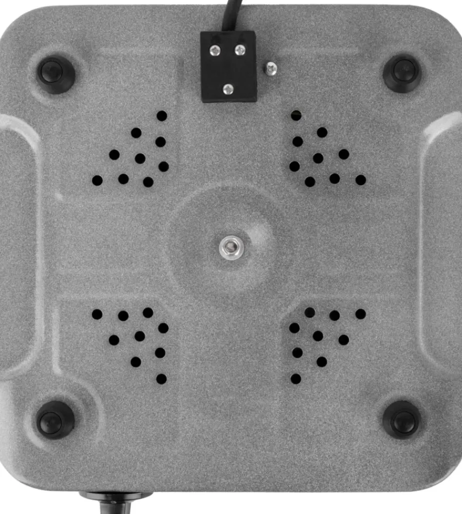 Campeggio-Brunner Fornello da campeggio elettrico "hot point" in metallo 1 fuoco 29,5x27x7 cm
