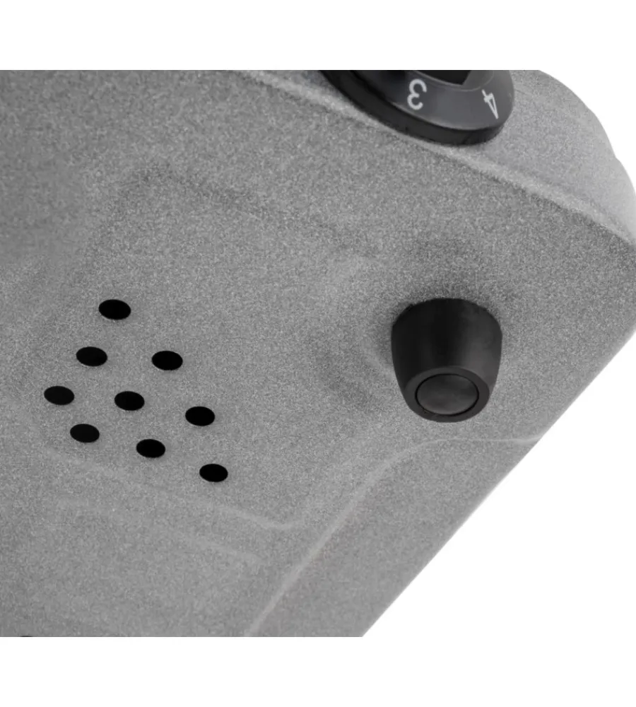 Campeggio-Brunner Fornello da campeggio elettrico "hot point" in metallo 1 fuoco 29,5x27x7 cm