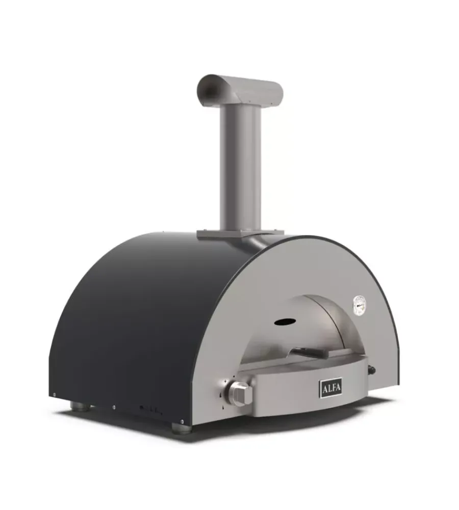 Alfa Forni Forni Pizza|Forno pizza a gas alfa "classico" colore nero 2 pizze