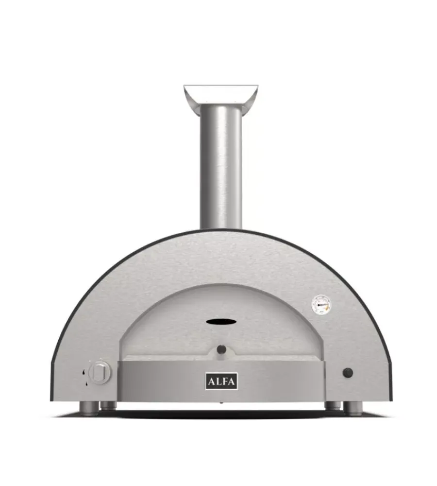Forni Pizza-Alfa Forni Forno pizza a gas alfa "classico" colore nero 4 pizze