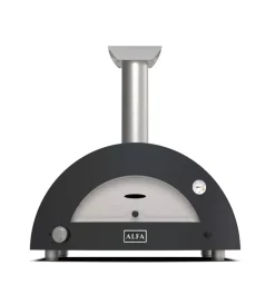 Discount Forno pizza a gas alfa "moderno" colore nero 2 pizze Forni Pizza