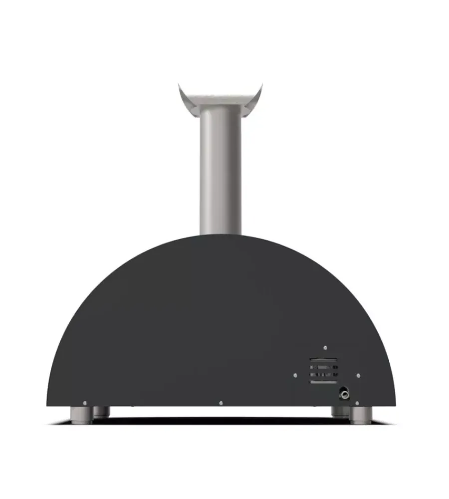 Discount Forno pizza a gas alfa "moderno" colore nero 2 pizze Forni Pizza