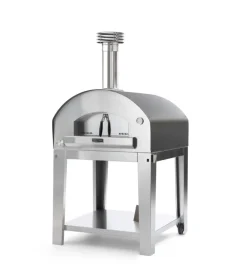 Fontana Forni Forni Pizza|Forno pizza a gas con carrello fontana "marinara" colore antracite 5 pizze