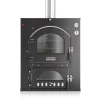 Outlet Forno pizza a legna ad incasso fontana "inc qv 80x54" colore antracite 2/3 pizze Forni Pizza