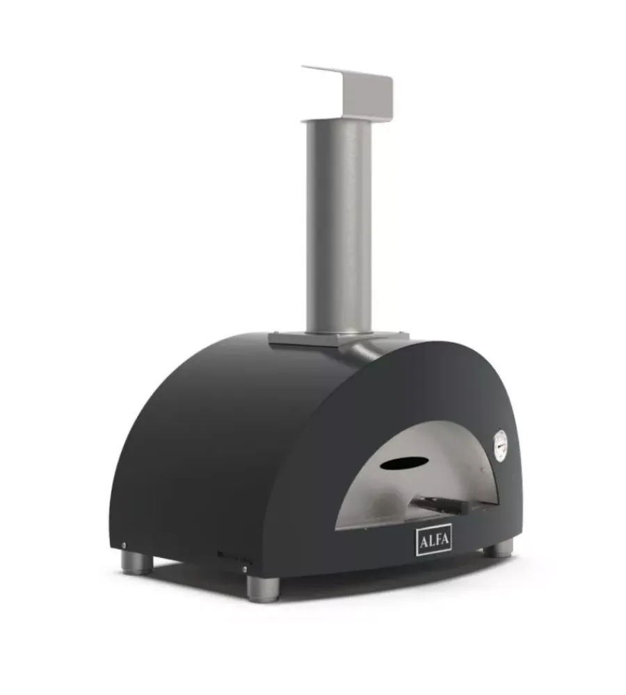 Forni Pizza-Alfa Forni Forno pizza a legna alfa "moderno" colore nero 1 pizza