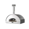 Fontana Forni Forni Pizza|Forno pizza a legna fontana "mangiafuoco" colore antracite 4 pizze