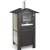 Clearance Forno pizza a legna fontana "italia" colore antracite 1 pizza Forni Pizza