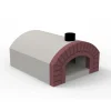 Linea VZ Forni Pizza|Forno pizza a legna "sorrento" in refrattario 5 pizze