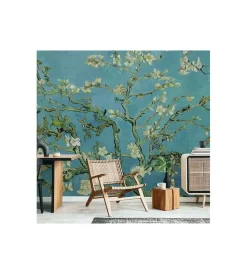 Hot Fotomurale adesivo "almond blossom" in pvc, 312x280 cm Decorazione Pareti