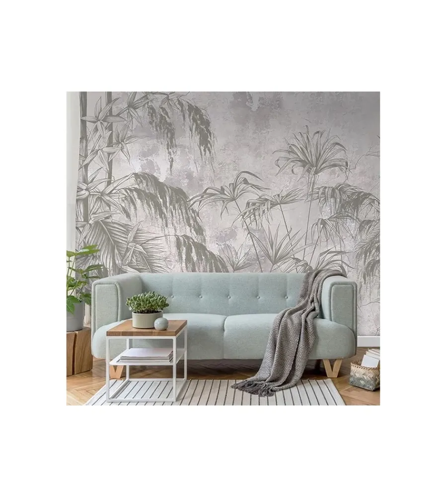Decorazione Pareti- Fotomurale adesivo "bamboo" in pvc, 312x280 cm