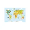 Hot Fotomurale adesivo "kids map" in pvc, 312x280 cm Decorazione Pareti
