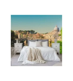 Decorazione Pareti- Fotomurale adesivo "roma" in pvc, 312x280 cm
