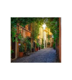 Decorazione Pareti|Fotomurale adesivo "trastevere" in pvc, 416x280 cm