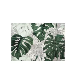 Discount Fotomurale adesivo "tropical leaves" in pvc, 416x280 cm Decorazione Pareti