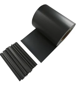 Reti, Recizioni E Cancelli Per Giardino- Frangivista con clip finecorsa essenza in poliestere antracite 350x19 cm