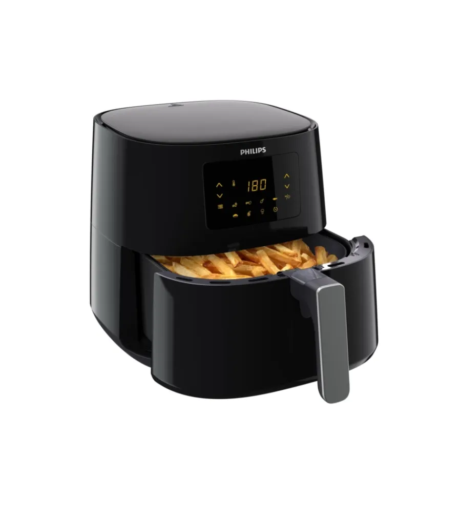Piccoli Elettrodomestici- Friggitrice ad aria "hd9270/702000w" philips con cestello, capacita' 6,2 litri