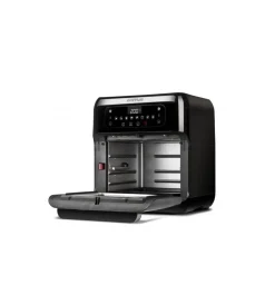 Piccoli Elettrodomestici|Friggitrice forno ad aria calda "friggisano" nera, 11 lt