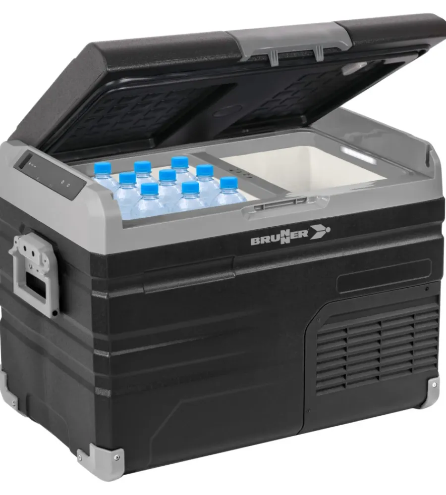 Campeggio-Brunner Frigo portatile da campeggio "polarys freeze dz45" 45l 60w 64,7x40x50,5 cm