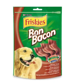 Friskies treats bon bacon original - alimento per cane, 6x120gr. Stick
