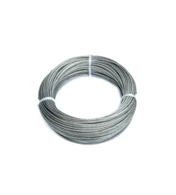 Sistemi Di Fissaggio- Fune in acciaio inox 49 fili ø 2 mm. 25 mt.