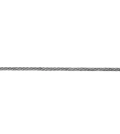 Sistemi Di Fissaggio|Fune in ferrro zincato ø 2 mm. con nucleo in fibra tessile 200 mt.