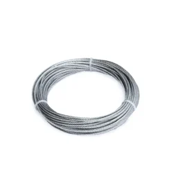 Sistemi Di Fissaggio|Fune per argani 49 fili ø 1,8 mm. in acciaio zincato 9 mt.