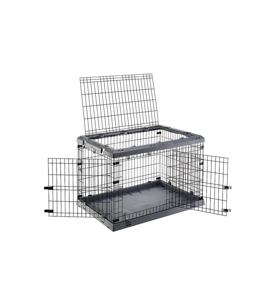 Ferplast Trasportini Per Cane|Gabbia box per cani pieghevole "superior 105", 107x77x73,5 cm -