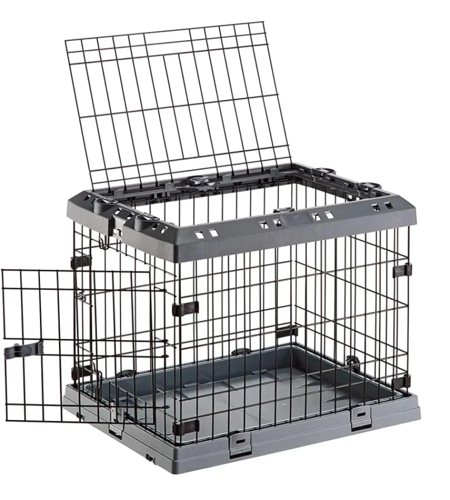Trasportini Per Cane-Ferplast Gabbia box per cani pieghevole "superior 60", 62x47x50 cm -