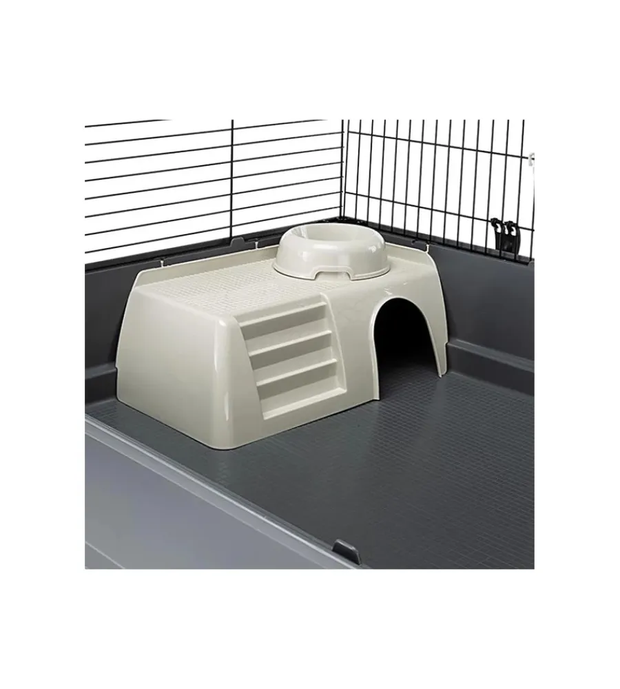 Ferplast Gabbie Per Roditori|Gabbia per conigli e porcellini d'india "rabbit 140", 140x71x51 cm -