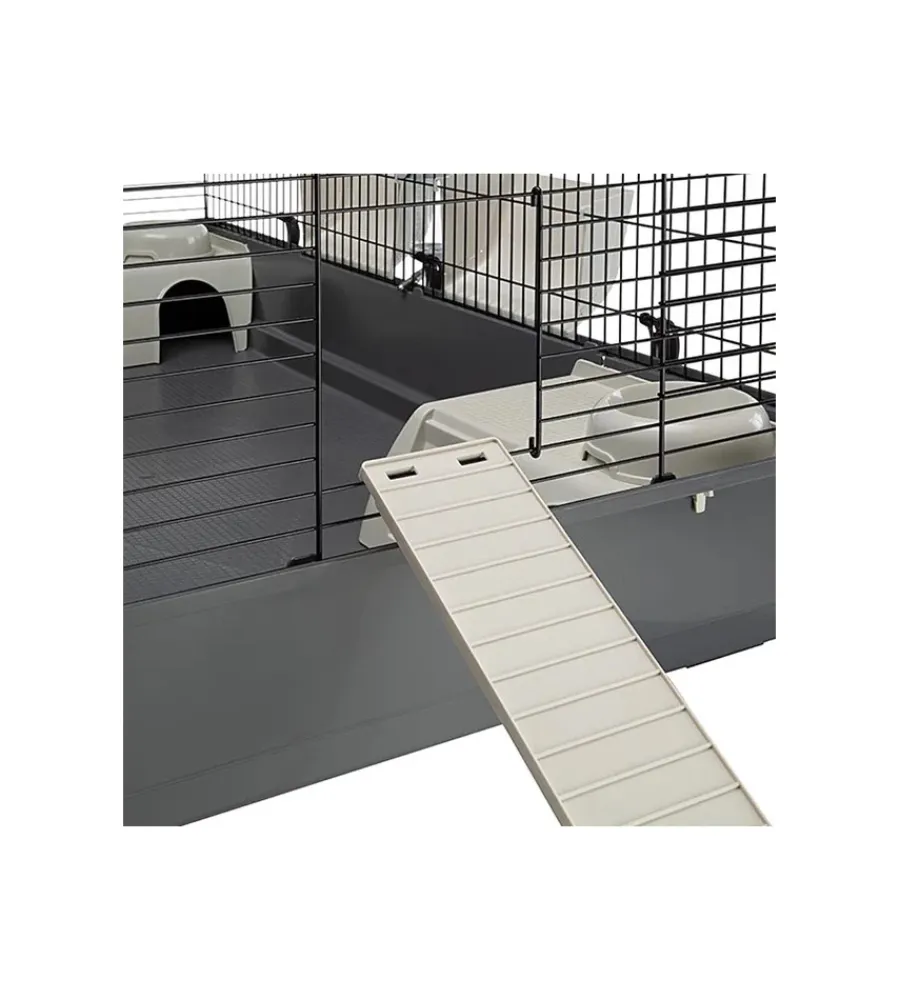 Ferplast Gabbie Per Roditori|Gabbia per conigli e porcellini d'india "rabbit 140", 140x71x51 cm -