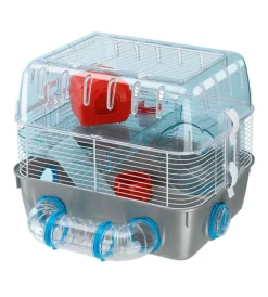 Gabbie Per Roditori-Ferplast Gabbia per criceti "combi 1 fun", 40,5x29,5x32,5 cm -