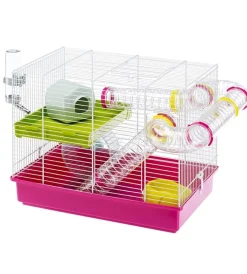 Gabbie Per Roditori-Ferplast Gabbia per criceti "laura", ย 46 x 29,5 x h 37.5 cm -
